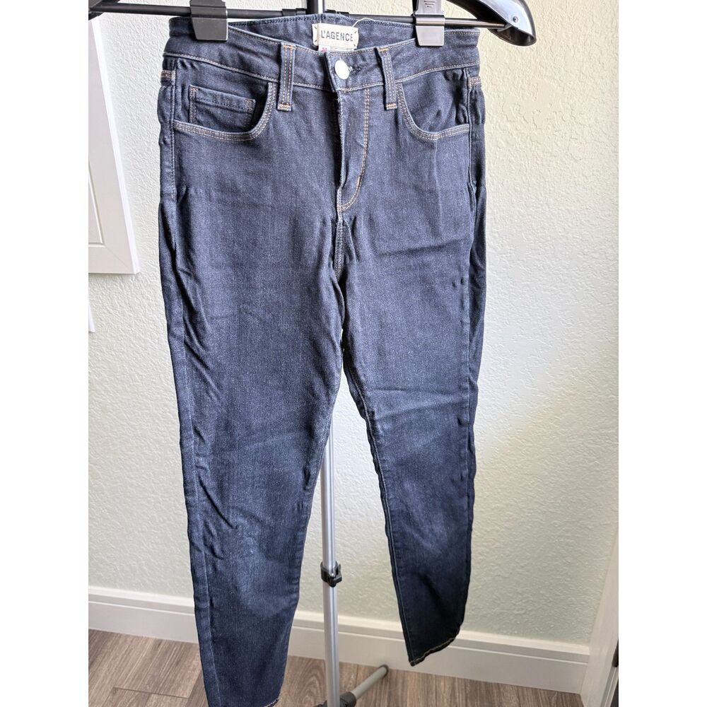 L'Agence Margot Dark Wash Skinny Jean Women's Size 24